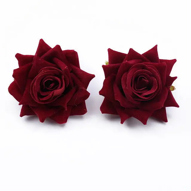 Artificial Silk Roses for Décor