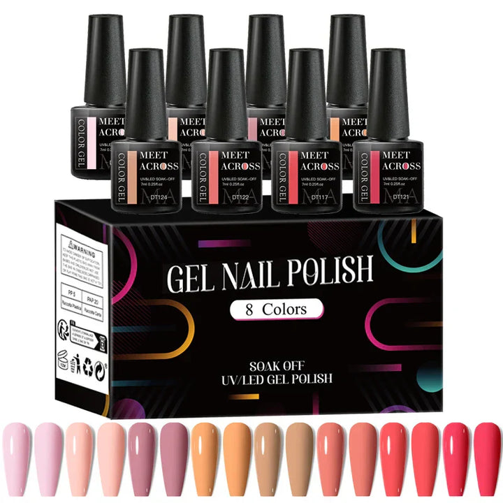 Fluorescent Summer Gel Set