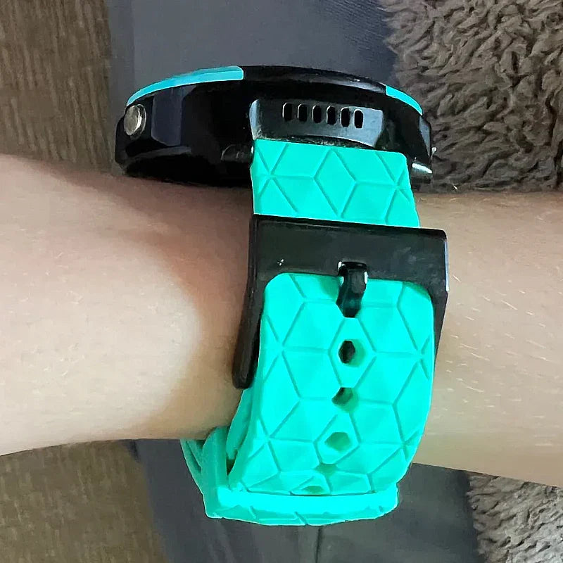 Silicone 22mm strap For Huawei GT 2 3 4 46mm WristStrap For Huawei Watch3 GT4 GT2 Pro GT2e Magic2 Bracelet Football Pattern Band