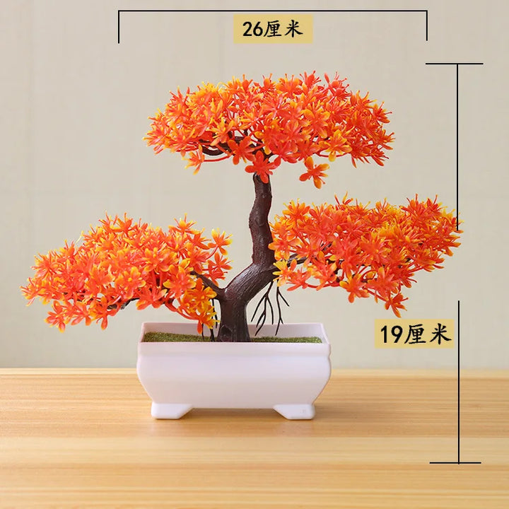 Mini Artificial Bonsai Tree Decoration