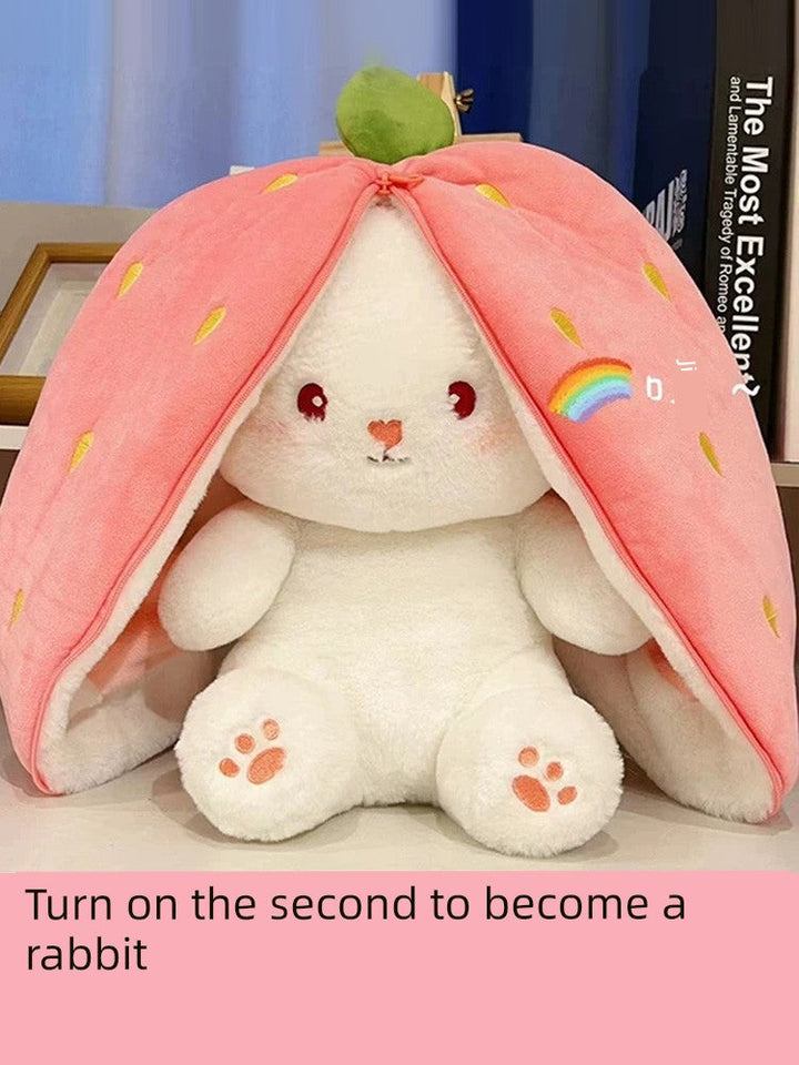 Strawberry Rabbit Birthday Gift Girl Girlfriends Girl Practical Ideas Doll Doll Kids Teacher Sister Cute