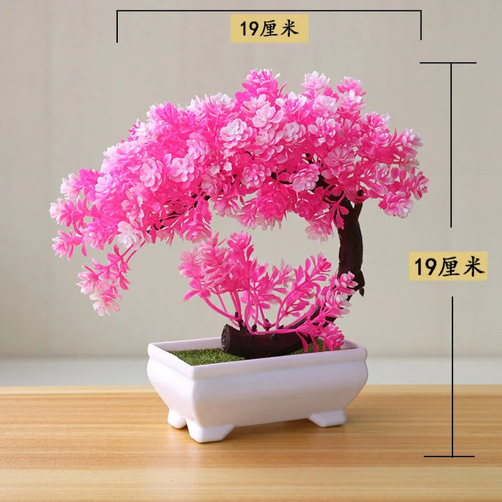 Mini Artificial Bonsai Tree Decoration