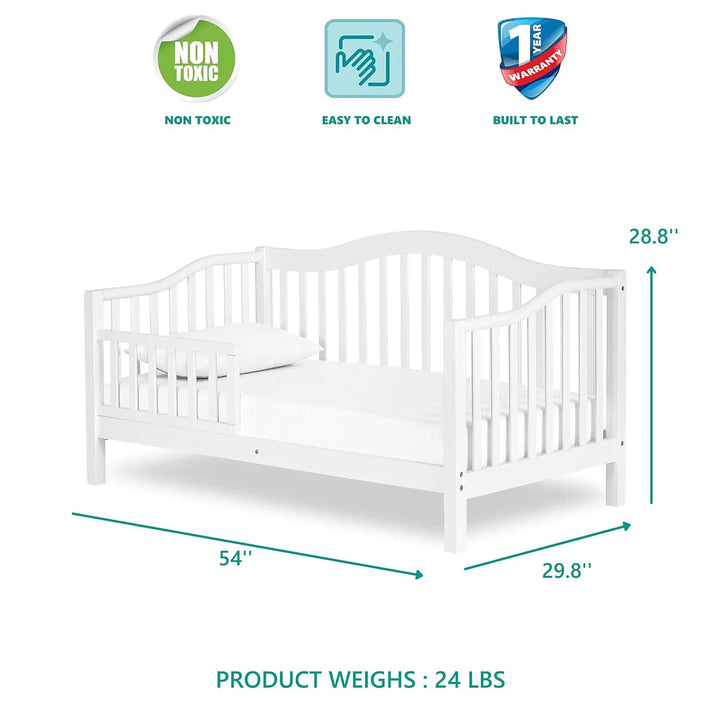 Austin Toddler Day Bed White