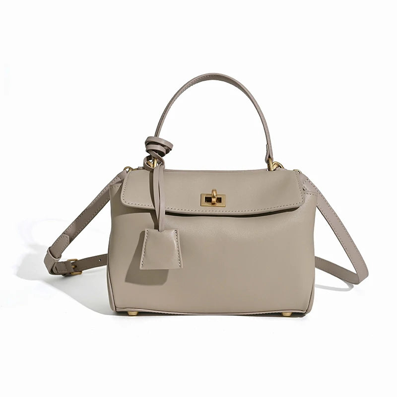 2025 Luxury Brand Rodeo Woman Bags Spring Autumn Genuine Leather Women Totes Fashion Gold Buckle Women Shoulder HandBags