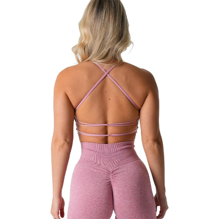 New Invincible Seamless Bra Spandex  Woman Fitness Elastic Breathable Breast Enhancement Leisure Sports Underwear