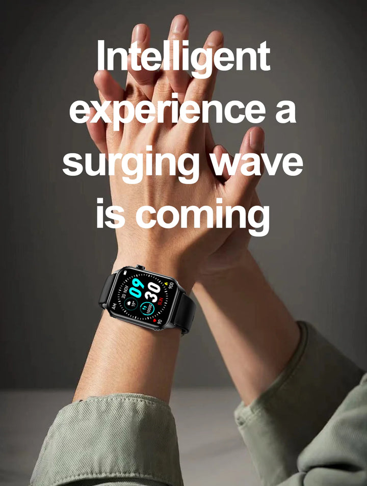 TG08 Smart Watch, 1.85"Smartwatch for Men Women (Answer/Make Call), Fitness Tracker with 100+ Sport Modes, Waterproof Watch.