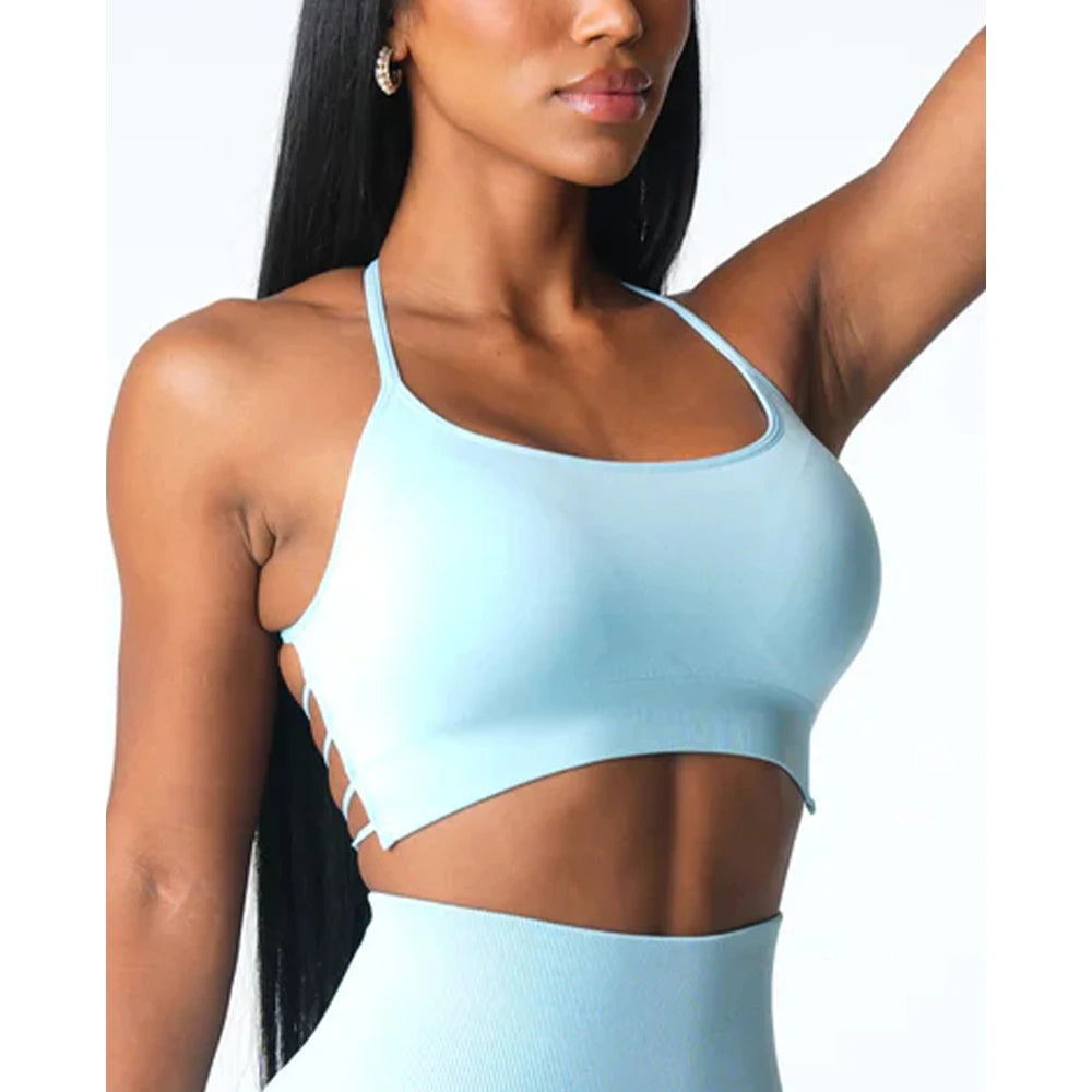 New Invincible Seamless Bra Spandex  Woman Fitness Elastic Breathable Breast Enhancement Leisure Sports Underwear