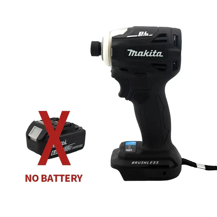 Makita DTD172 18V Cordless Impact Screwdriver Brushless Electric Impact Drill Rechargeable Wood/olt/T-Mode Power Tools