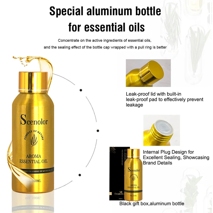 100ml Electric Aroma Hotel Essential Oil Perfume Oil High End Clothing Store Fragrance Oil For Aroma Diffuser Air Freshener Diy