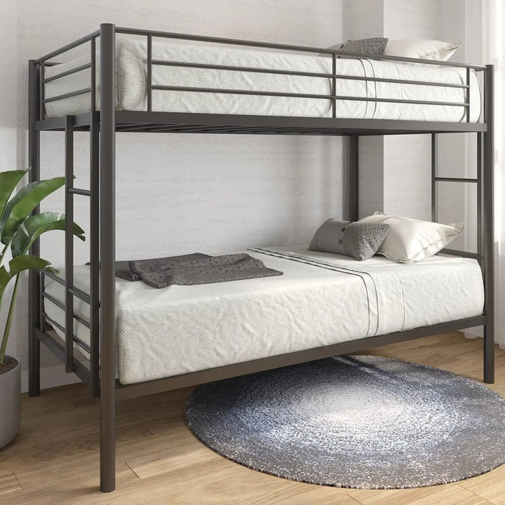 Twin Over Twin Bunk Bed Trundle