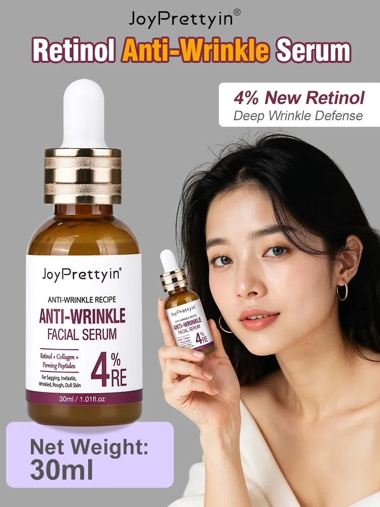 Retinol Anti Wrinkle Aging Face Serum Smooth Moisturizing Fade Fine Line Firming Nourishing Essence Moisturiz Facial Serum