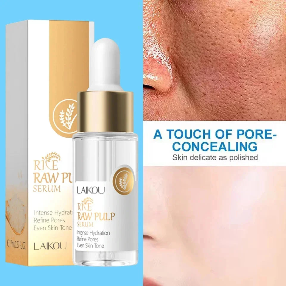 Pore Shrinking Facial Serum Repairing Acne Pit Tighten Large Pores Cream Moisturize Rejuvenation Skin Brighten Whitening Product