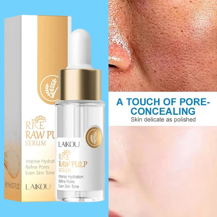 Pore Shrinking Facial Serum Repairing Acne Pit Tighten Large Pores Cream Moisturize Rejuvenation Skin Brighten Whitening Product