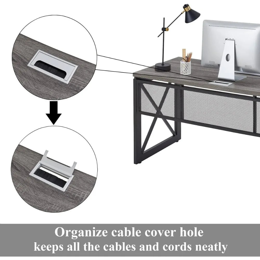 Industrial Office Computer Desk