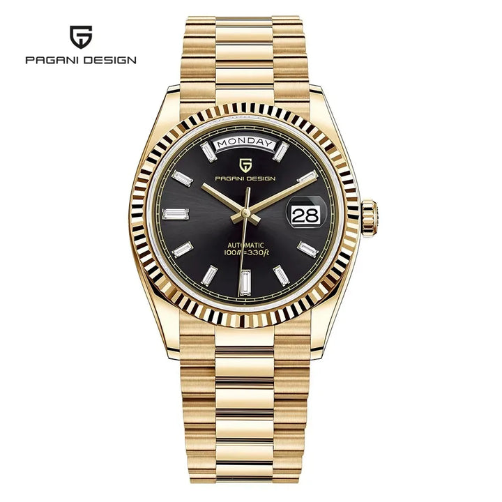 2025 New PAGANI DESIGN DD36 Man Watch Rose Gold Luxury Men Mechanical Watches Sapphire Mirror Automatic Watch For Men Waterproof