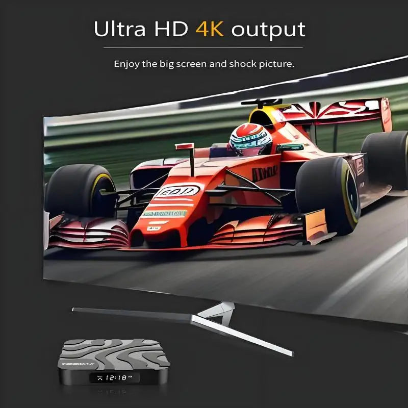 T95 MAX H618 Smart TV Box Android 12 2.4G 5G Dual Wifi Quadcore 1GB/2GB/4GB RAM 8GB16GB32GB64GB 8K HD Media Player Set Top Box