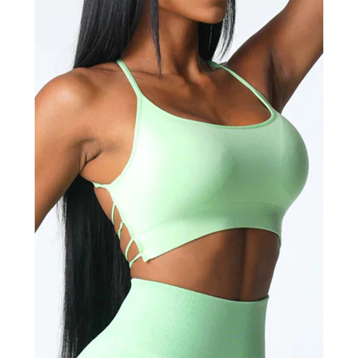 New Invincible Seamless Bra Spandex  Woman Fitness Elastic Breathable Breast Enhancement Leisure Sports Underwear