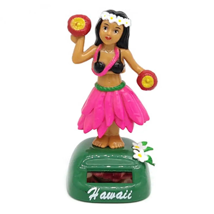 HulaGirl Dashboard Doll HulaGirl Dashboard Hawaii Dancing Girl Car Dashboard Decorations Solar Dancing Figure Toy