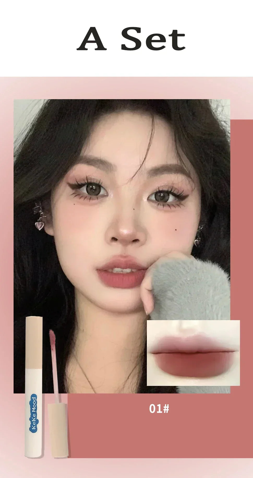 Creative Cigarette Shape Lipstick Set