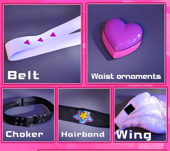 ROLECOS LOL Lovestruck Ezreal Cosplay Costume LOL Valentine's Day New Skin Ezreal Men Cosplay Costume Halloween Full Set