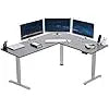 Electric L-Shaped Standing Desk