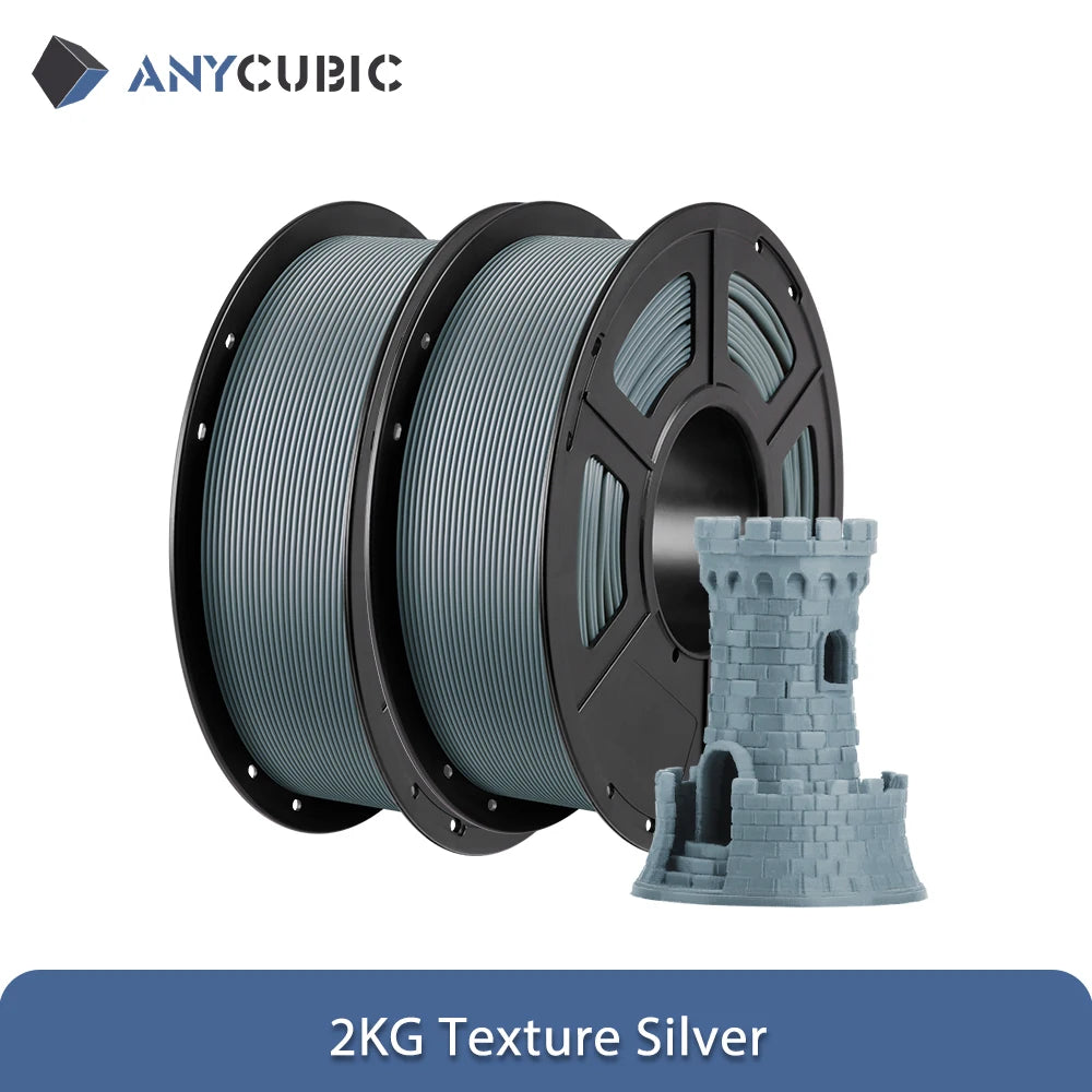 2 pieces/lot ANYCUBIC PLA 3D Printer Filament 1.75mm 1kg/Roll PLA Filament 3D Printing Material For FDM 3D Printer