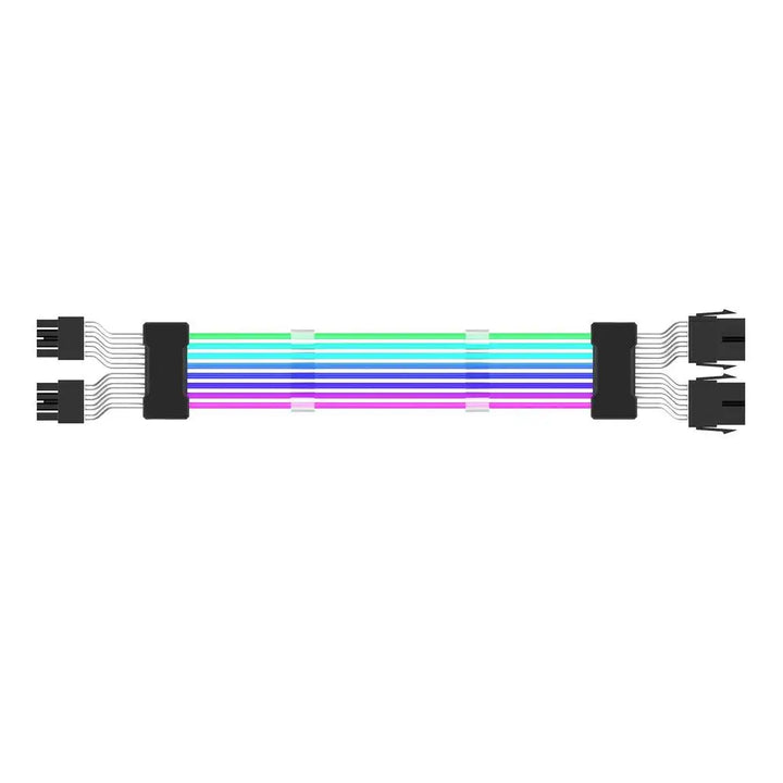ARGB PSU Power Supply Extension Cable 24 Pin Motherboard Extension Cable graphics card 8-Pin 6+2Pin RGB glow extension cable