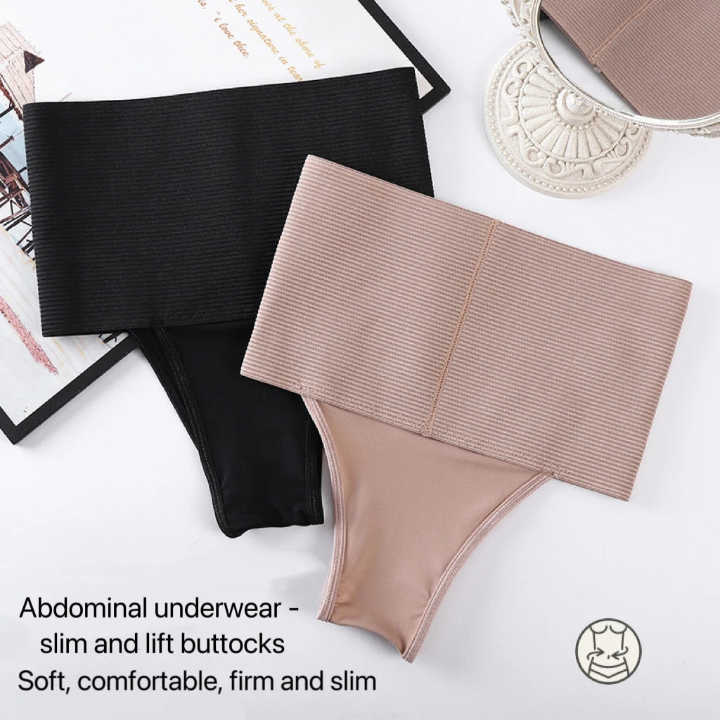 1pcs Women High Waist Shaping Brief Body Shaper Slimming Underwear Butt Lifter Control Pantie Plus Size Sexy Shapewear Panty