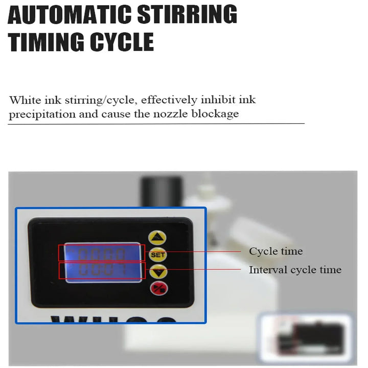 SIHAO A3 R1390/L1800 DTF Printer Oven All-in-One for T-Shirt Fabric Textile Clothing Printing DTF Transfer Film Printer Machine