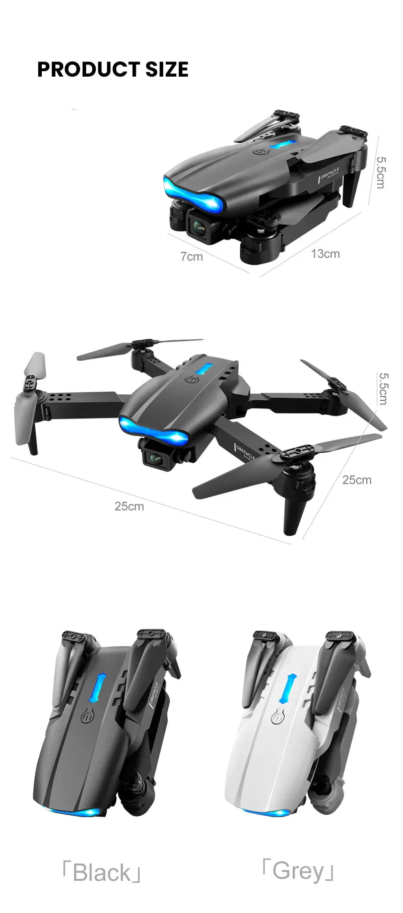 E99 K3 Pro HD 4k Drone Camera High Hold Mode Foldable Mini RC WIFI Aerial Photography Quadcopter Toys Helicopter