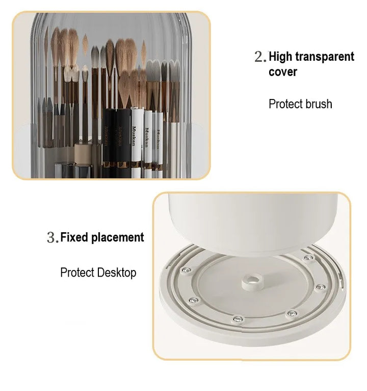 360° Rotating Brush Holder