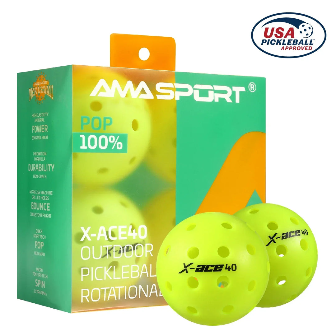 AMA SPORT X-ACE Quick Start Pickleballs