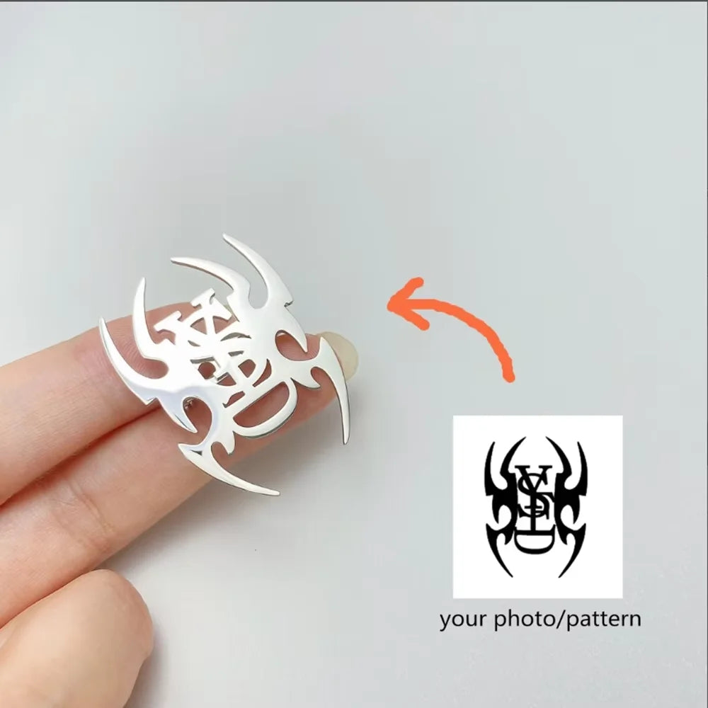 Customize Your Patterns, Company Logo, Event Brooch, Badge Design and Production, Wholesale Customization of any Pattern