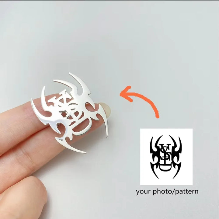 Customize Your Patterns, Company Logo, Event Brooch, Badge Design and Production, Wholesale Customization of any Pattern
