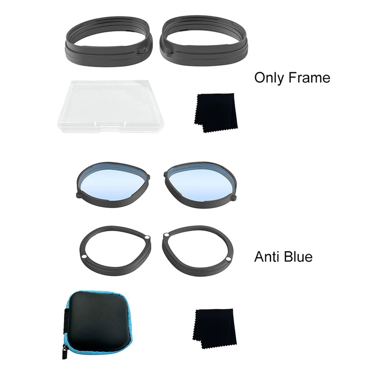 Lens Protector Frame Anti-Scratch Lens Protector Ring Magnetic Prevent Your Glasses From Scratching VR Lenses for Meta Quest 3S