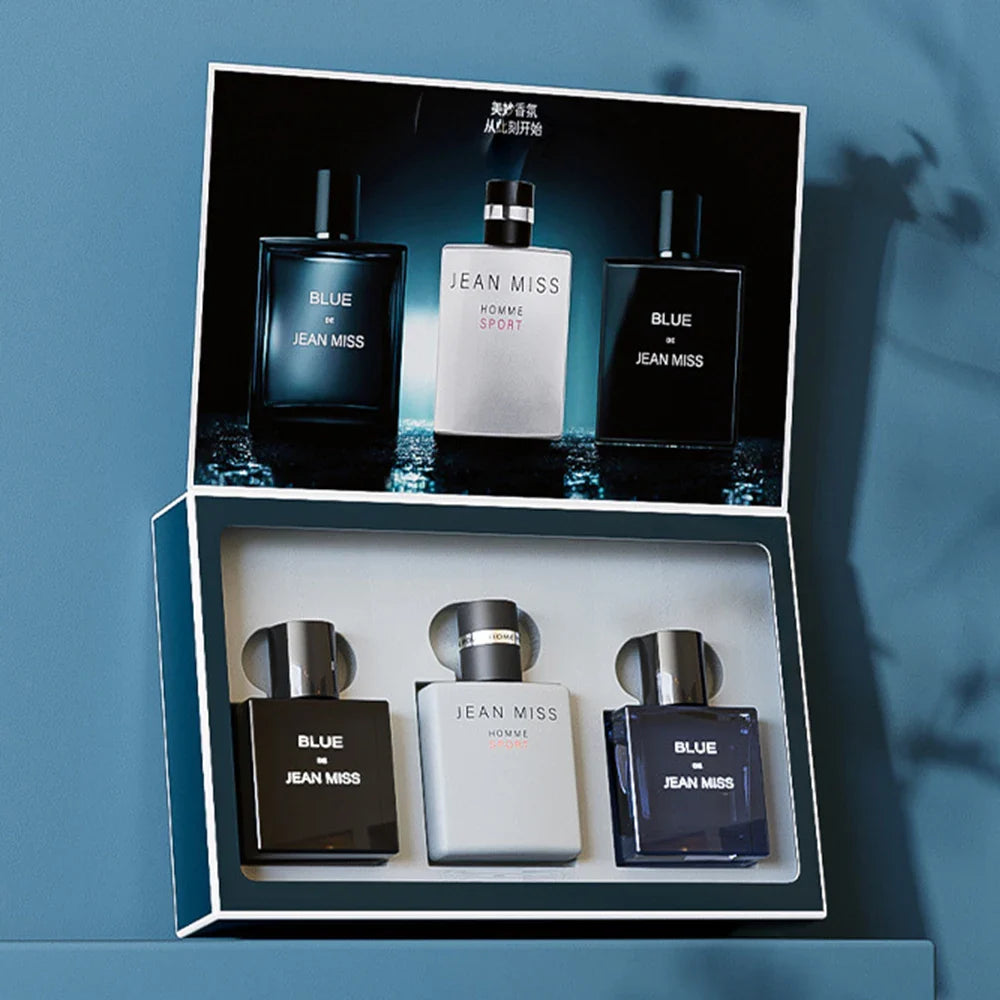 Men's Perfume Set – 3-Piece Cologne Collection