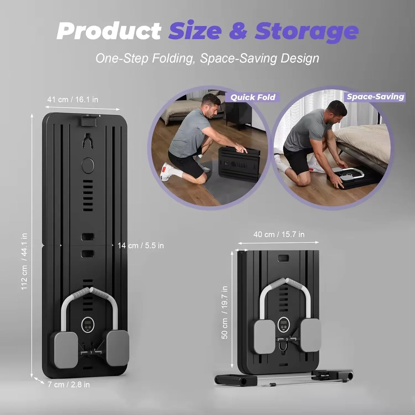 Multifunctional Fitness Plate Abdominal Board Push up Board automatic rebound abdominal muscle curling, Home Fitness Shape