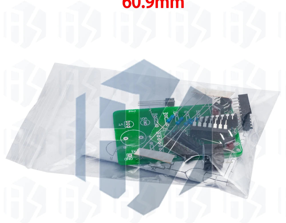 EGBO Electronic Dice Kit Led Dice Parts Cd4017 Ne555 Electronic DIY Production Kit with Reverse Connection Protection