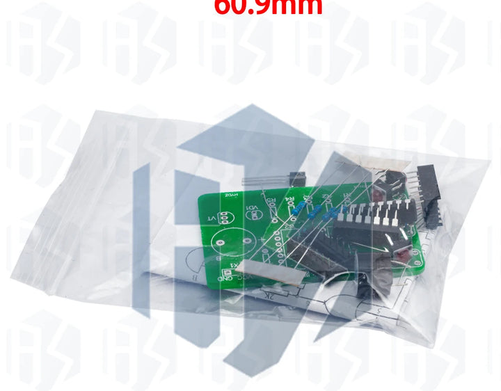 EGBO Electronic Dice Kit Led Dice Parts Cd4017 Ne555 Electronic DIY Production Kit with Reverse Connection Protection