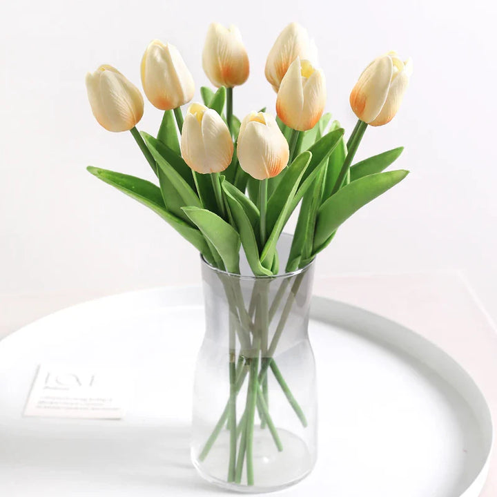 Artificial Tulip Bouquet PE Flowers