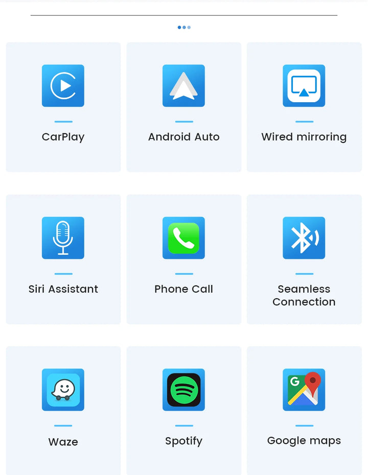 Carlinkit Wired/Wireless CarPlay Wireless Android Auto Dongle Mirror For Modify Android Screen Car Ariplay  Smart Link IOS 14 15