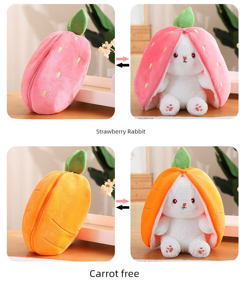 Strawberry Rabbit Birthday Gift Girl Girlfriends Girl Practical Ideas Doll Doll Kids Teacher Sister Cute