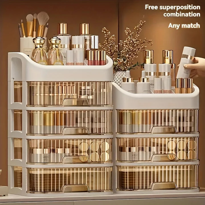 Multi-Layer Cosmetic Storage Box
