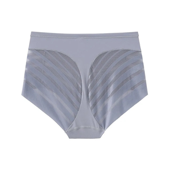 High Rise Briefs Women Seamless Panties High Elastic Panties Tummy Control Shapewear Glossy Underwear Sexy Lingerie M-3XL