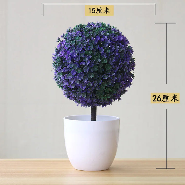Mini Artificial Bonsai Tree Decoration