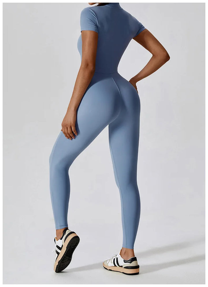 New Yoga Clothes Suit Workout Sports Set Women Bodysuits Gym Set Women Training Siamese Fitness Jumpsuit Female Sportswear