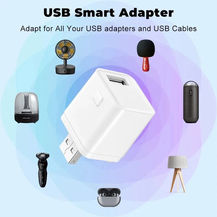 Tuya Smart for Zigbee WiFi Mini 1 2 3 USB Adaptor Switch 5V Micro USB Power Adaptor Smart Life Control Via Alexa Google Home