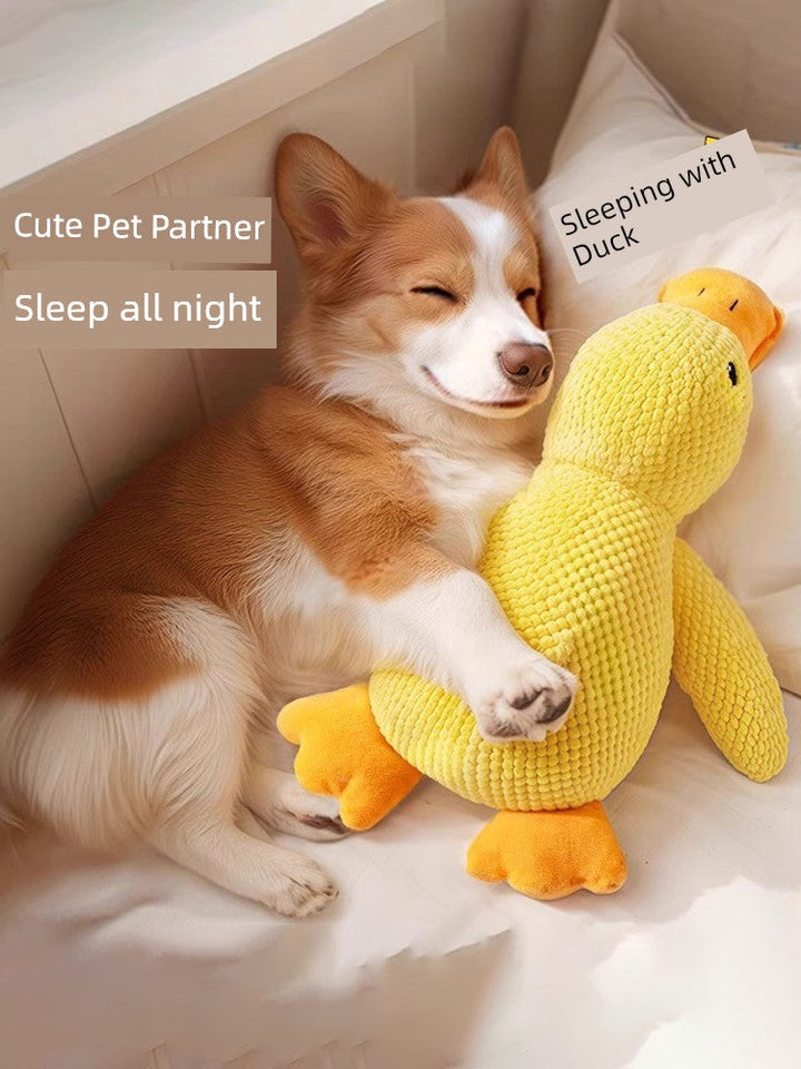 Dog Toy with Running Dogs Stuffed Sound Puppy Big Dog Pet Self-Hi Molar Long Lasting Relieving Boredom Handy Gadget Corgi