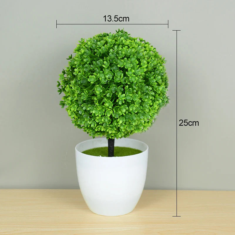 Artificial Bonsai Tree Potted Ornament