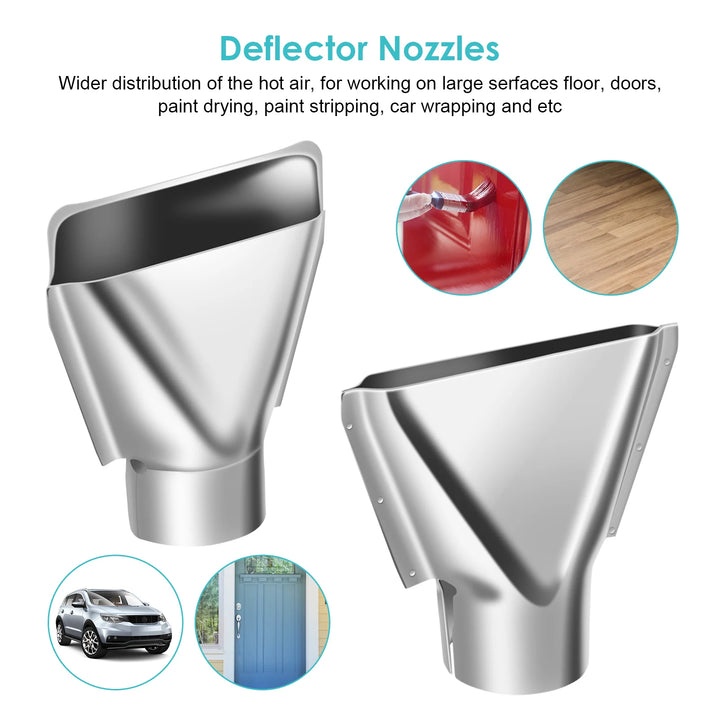Hot Air Gun Nozzle 35-40mm Heat Gun Nozzles Kit For Hot Air Soldering Station Repair Tool Accessory Hot Air Station Nozzle